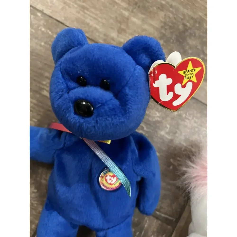 Lot‎ of 6 TY Beanie Babies Bundle WITH TAGS 2000's Y2K
